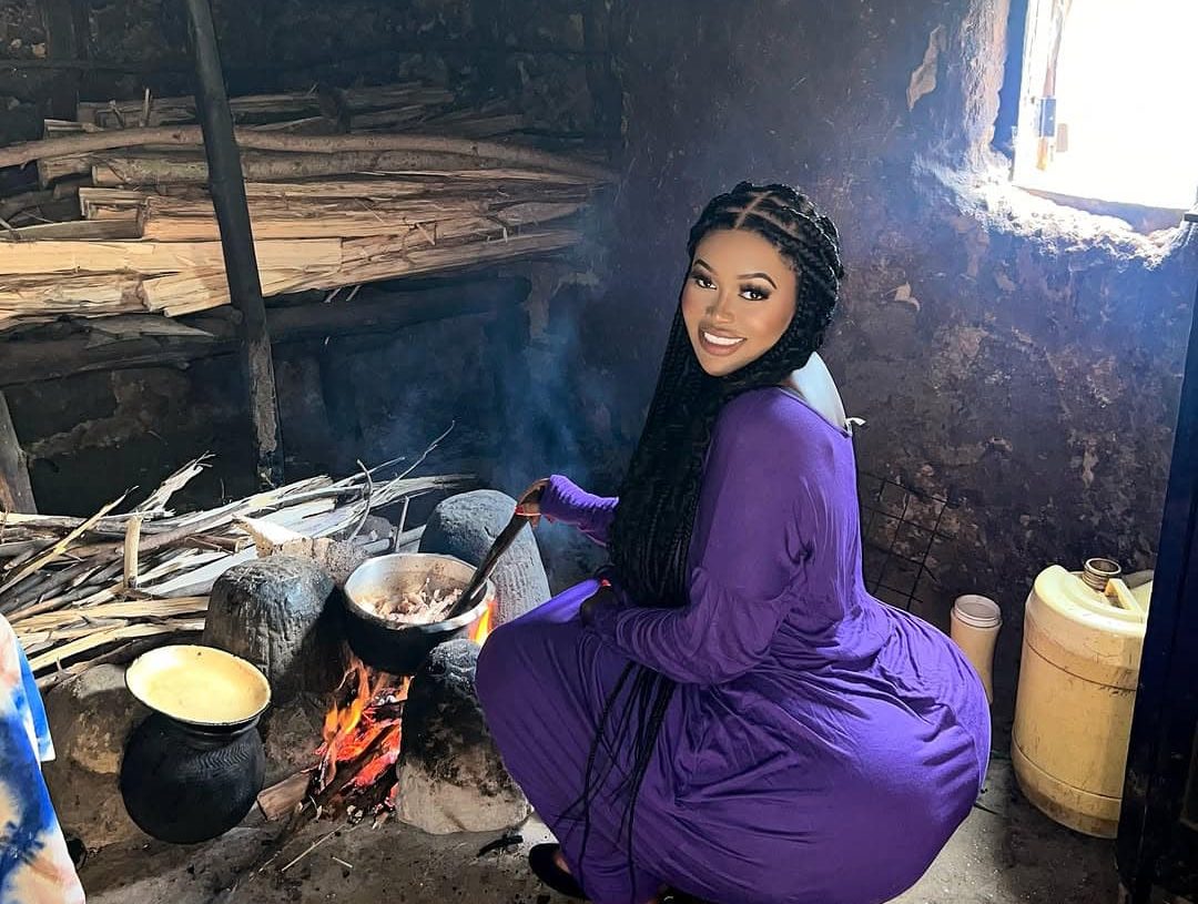 Vera Sidika Shares Life in Kakamega, Photos Go Viral As Kenyans React