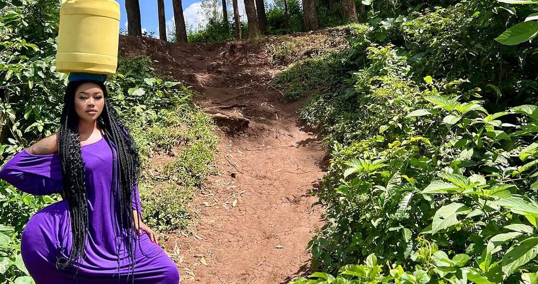 Vera Sidika Shares Life in Kakamega, Photos Go Viral As Kenyans React