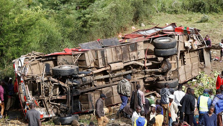 Fatal Accident as Vehicle rolls off a bridge killing passengers