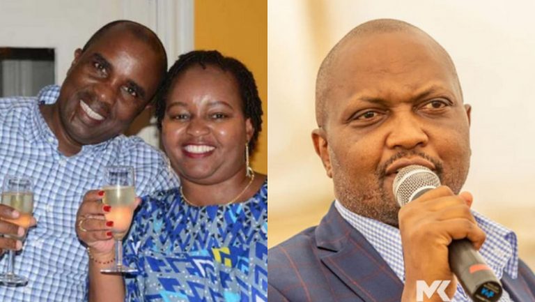 Ann Waiguru’s husband warns Moses Kuria against abusing his wife