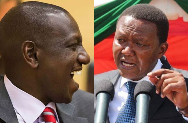 DP Ruto makes hilarious fan of Governor Mutua – Si angekimbia Hague