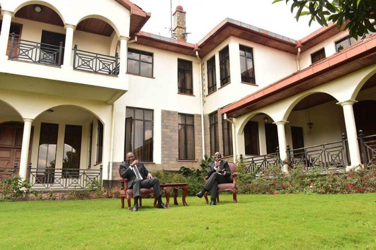 Shock as DP Ruto is chased out of his official residence