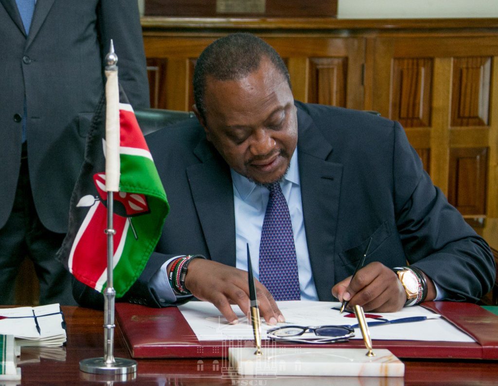 President uhuru kenyatta