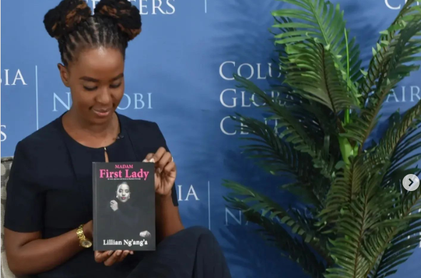 Lilian Ng'ang'a unveils her new book titled "Madam First Lady"