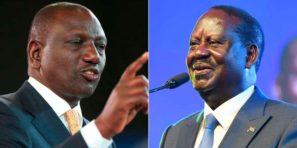 "Sahau nusu mkate gov’t"- Ruto tells Raila over his new demands
