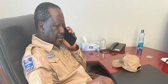 Raila Odinga speaks ahead of Monday protests