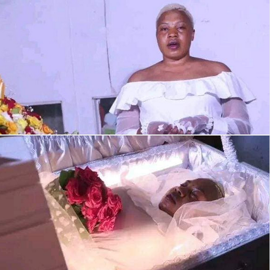 Shock as Kalenjin musician Smart lady gets into a coffin in new song (VIDEO)