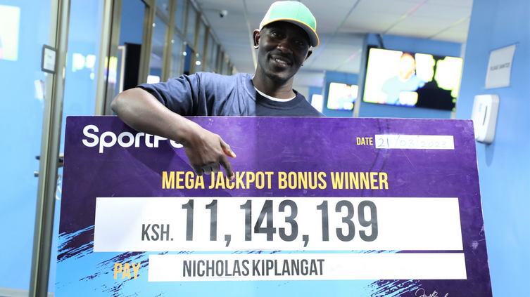 Police officer, Nicholas Kiplangat, wins Ksh 11 Million in SportPesa Mega Jackpot bonus