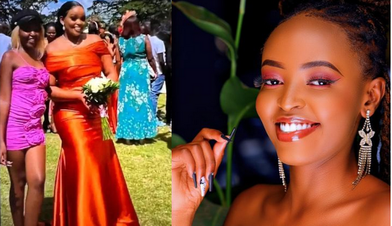 Mungai Eve breaks silence after being trolled for poor dressing at Akothee's Wedding 