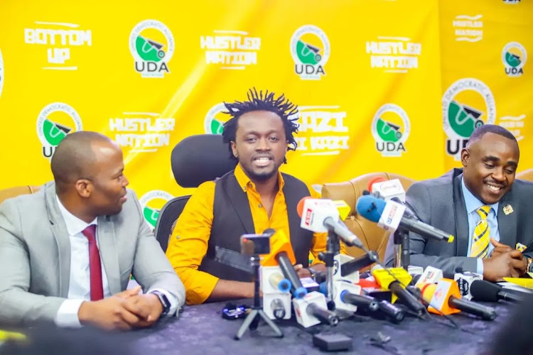 Bahati officially exits Jubilee to join UDA, reveals his reason