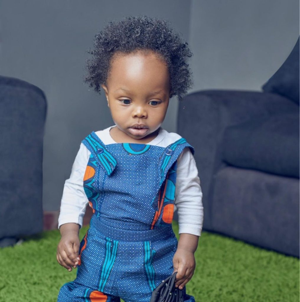 Actress Jacky Vike finally reveals 6-year-old son's face for the first time