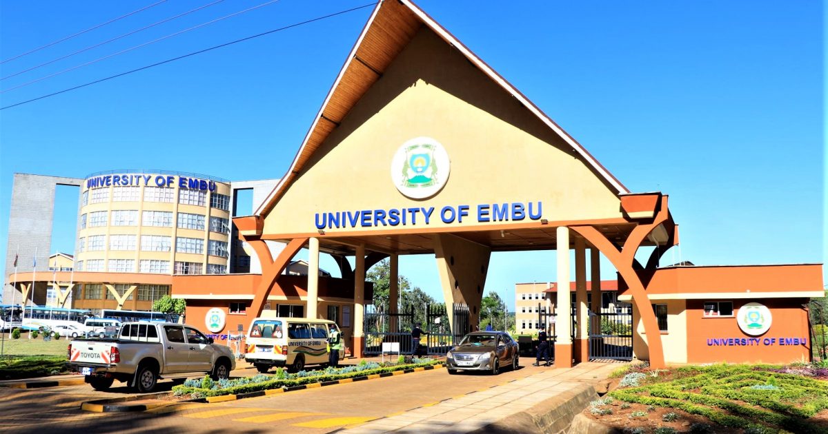 University Of Embu Emerges The Best University in Kenya