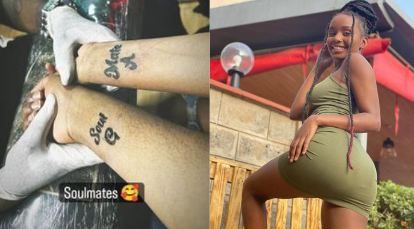 Georgina Njenga Get Matching Tattoos with Her New Boyfriend