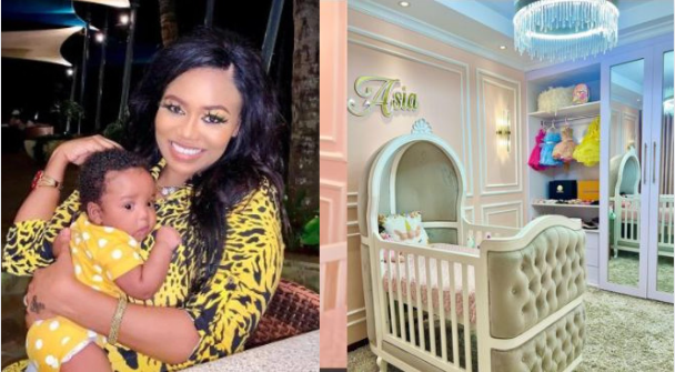 Vera Sidika unveils daughter’s Sh500K bed imported from UK