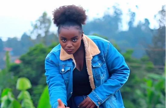 Wanja Kihii goes viral after dissing Diamond, Bahati in new song