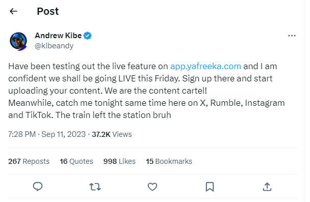 What next for Andrew Kibe after YouTube deleted his account? 
