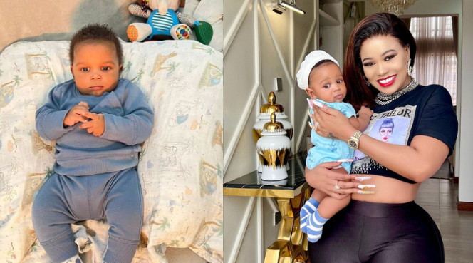 Vera Sidika angered after baby daddy Brown Mauzo shared son’s face online