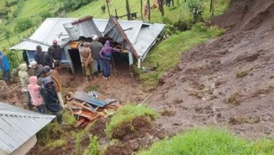 Family of four buried alive by landslides in Narok