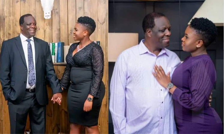 Wycliffe Oparanya finally reacts to photos with cute lady