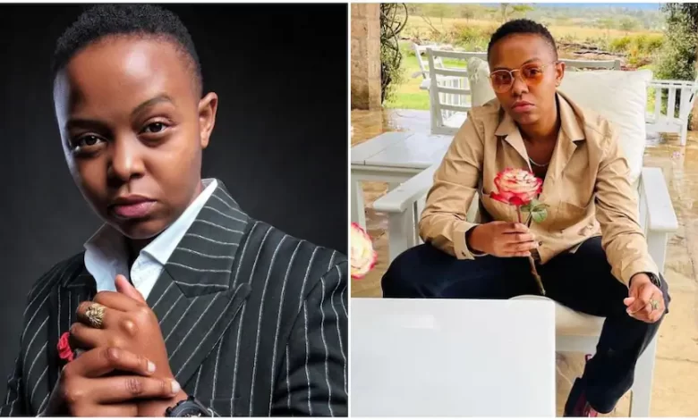Makena Njeri says dating women prepared her to handle stress