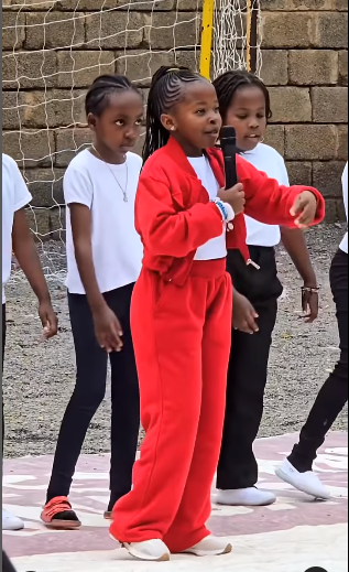 Mueni Bahati steals the show at her school's talent show