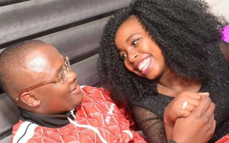 Saumu Mbuvi reunites with her baby daddy