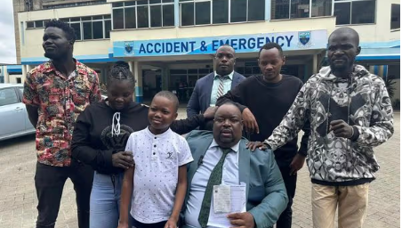 CS Kindiki rescues Nuru Okanga's son after 3 months in KNH