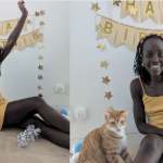 Lupita Nyong'o celebrates her cat's birthday in style