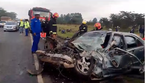 5 family members die in Gilgil road accident