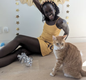 Lupita Nyong'o celebrates her cat's birthday in style