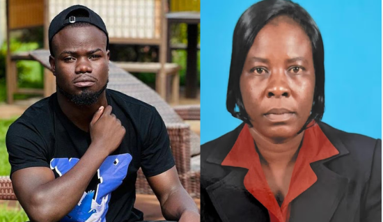 Kenyans comfort Comedian Mulamwah after losing his mother