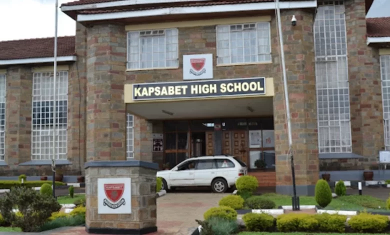 Mark Kibet: Kapsabet Boys student scores A in all subjects