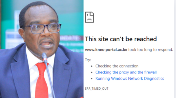 Parents and 2024 Candidates Frustrated as KNEC System Crashes