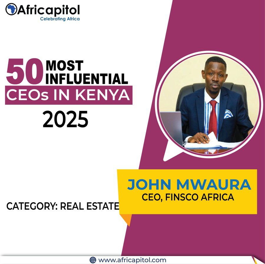 John Mwaura, CEO of Finsco Africa