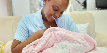 Actress Dorea Chege reveals why she gave birth through CS