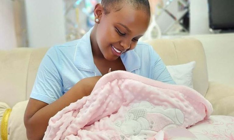 Actress Dorea Chege reveals why she gave birth through CS