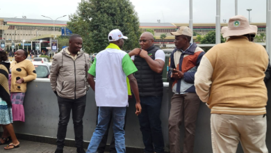 Kenyans converge at JKIA to receive Gachagua ahead of his arrival
