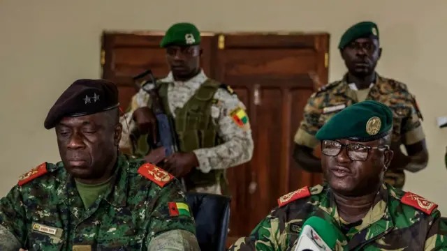 General sworn in as interim leader of Guinea Bissau after coup General sworn in as interim leader of Guinea Bissau after coup