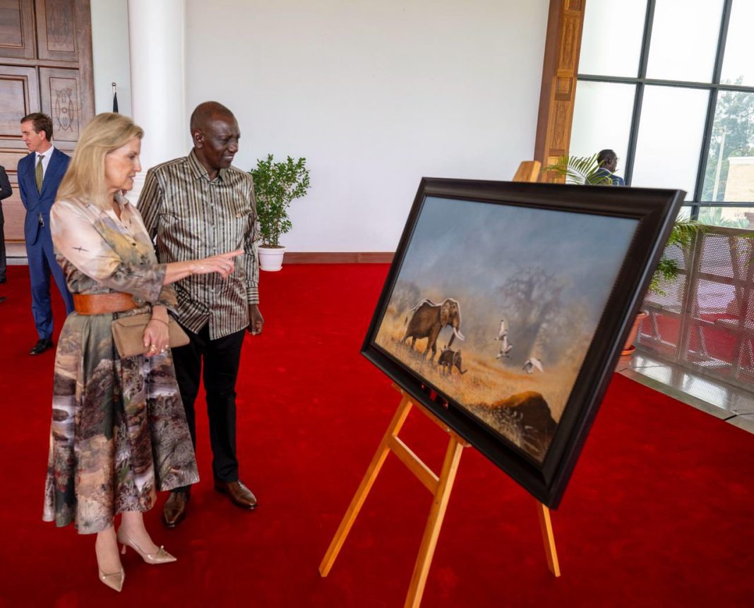 Duchess of Edinburgh, Her Royal Highness Sophie Helen Rhys-Jones after a meeting with President William Ruto at State House on February 25, 2026/PCS
