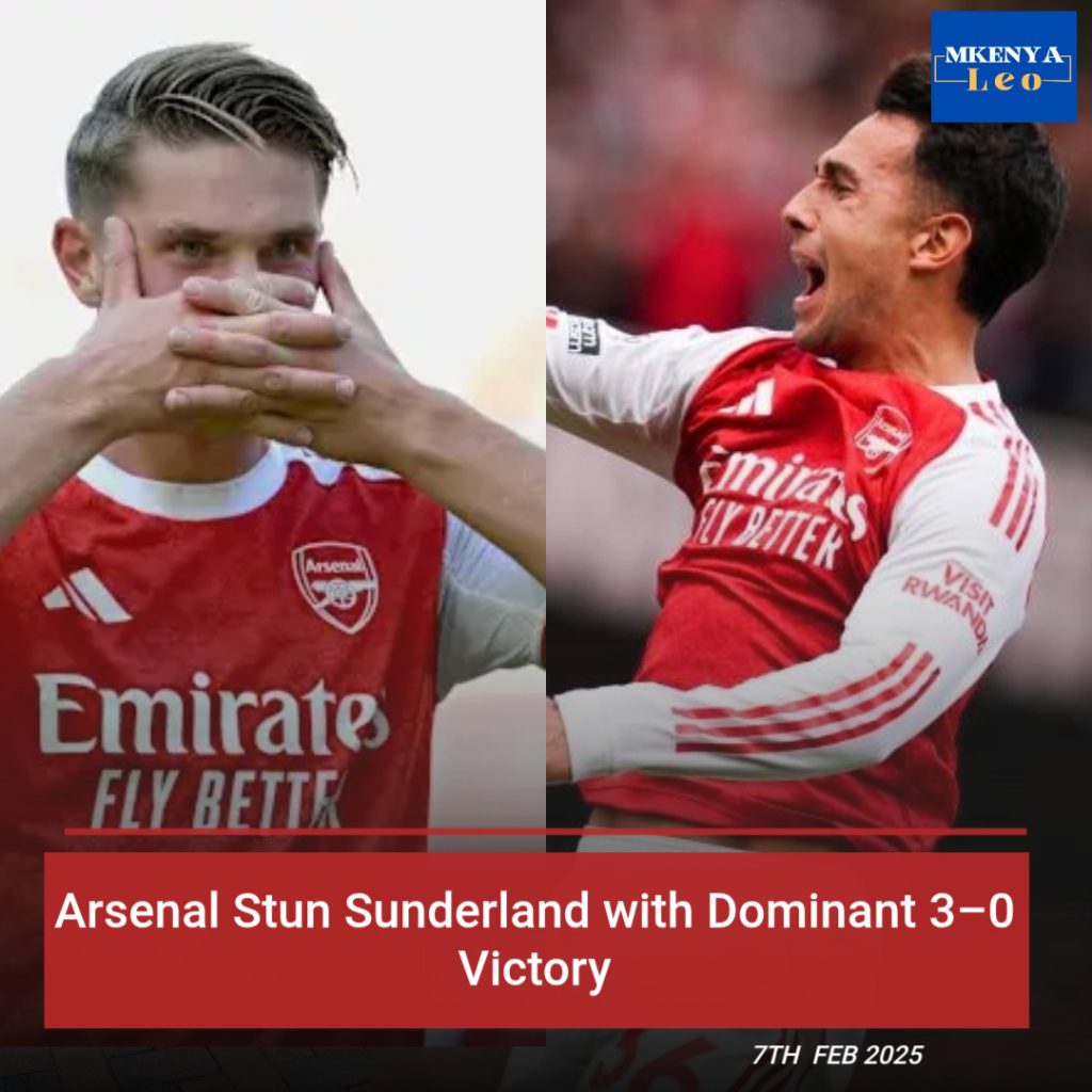 Arsenal Cruise Past Sunderland to Extend Premier League Lead
