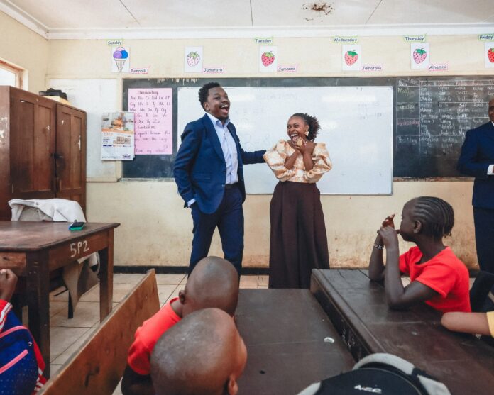 George Ruto Visits Teacher Cillah's School, Turning Viral Social Media Moment Into Real-Life Encounter